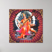 Sarasvati - Wrapped Canvas (Voorkant)