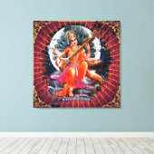 Sarasvati - Wrapped Canvas Afdruk (Insitu (Houten vloer))