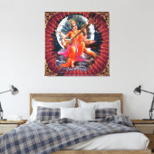 Sarasvati - Wrapped Canvas Afdruk (Insitu (Slaapkamer))
