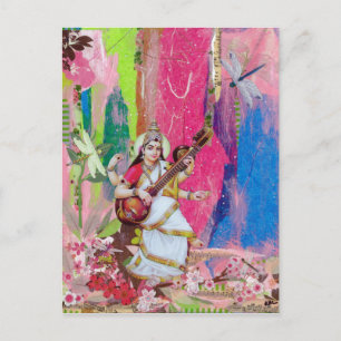 Saraswati Briefkaart