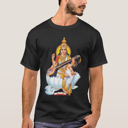 SARASWATI DEVI vrienden T-shirt (Voorkant)