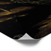 SARASWATI - Diviniteit van kunst en rivieren Poster (Hoek)