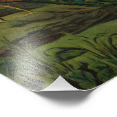 Saraswati, Godin of Music van Raja Ravi Varma Foto Afdruk (Hoek)