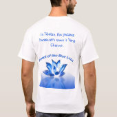 Saraswati, godin van muziek en poëzie t-shirt (Achterkant)