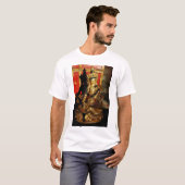 Saraswati, godin van muziek en poëzie t-shirt (Voorkant volledig)