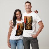 Saraswati, godin van muziek en poëzie t-shirt (Unisex)