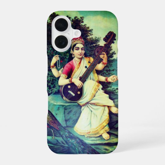 Saraswati iPhone 16 Hoesje (Achterkant)
