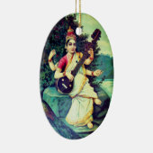 Saraswati Keramisch Ornament (Rechts)