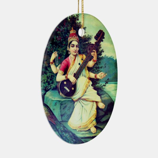 Saraswati Keramisch Ornament (Rechts)