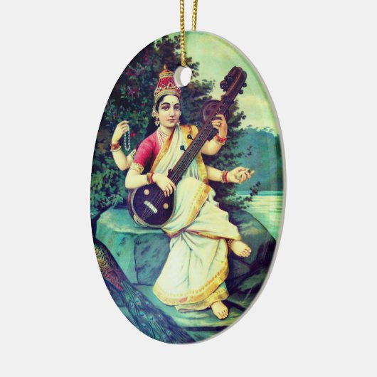Saraswati Keramisch Ornament (Links)