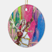 Saraswati Keramisch Ornament (Links)
