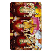 Saraswati, Lakshmi, & Ganesha Flexi Magnet Magneet (Verticaal)