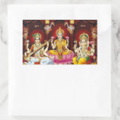 Saraswati, Lakshmi, & Ganesha Stickers (Tas)