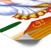 Saraswati, Laxmi, Ganesha Poster (Hoek)