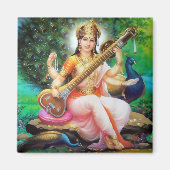 Saraswati Magnet (Voorkant)