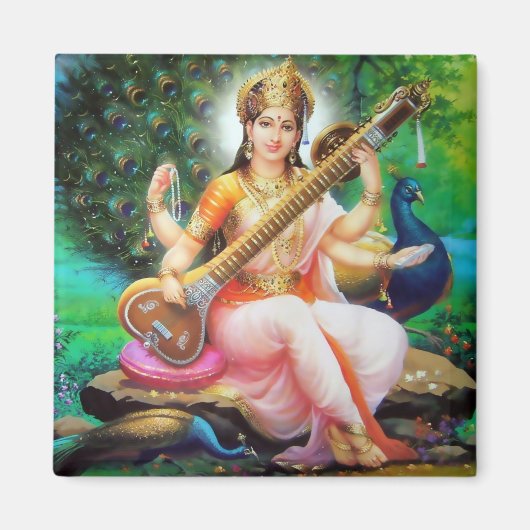 Saraswati Magnet (Voorkant)