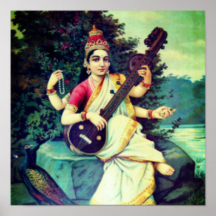 Saraswati Poster