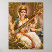 Saraswati Poster (Voorkant)