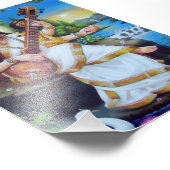 Saraswati Print (4 x 6 inch) - versie 3 Foto Afdruk (Hoek)