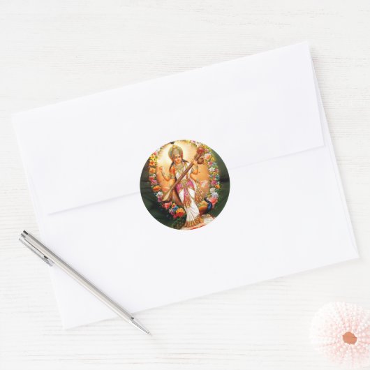 Saraswati Ronde Sticker (Envelop)