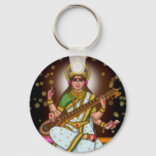 Saraswati-sleutelhanger Godin Sleutelhanger