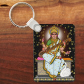 Saraswati-sleutelhanger Godin Sleutelhanger (Voorkant)