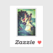 Saraswati Sticker (Vel)