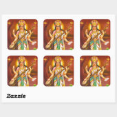 Saraswati Stickers - Versie 2 (Vel)