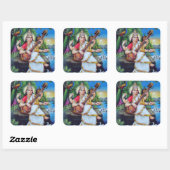 Saraswati Stickers - Versie 3 (Vel)