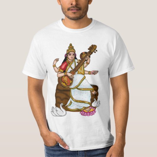 Saraswati T-shirt voor vrouwen (Voorkant)