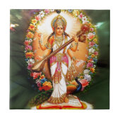 Saraswati Tegeltje (Voorkant)
