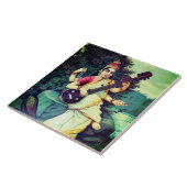 Saraswati Tegeltje (Zijkant)