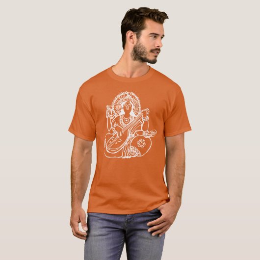 Saraswati Tshirt (Voorkant volledig)