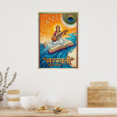 Saraswati V05 Poster (Keuken)