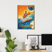 Saraswati V05 Poster (Thuiskantoor)