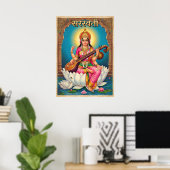 Saraswati V06 Poster (Thuiskantoor)