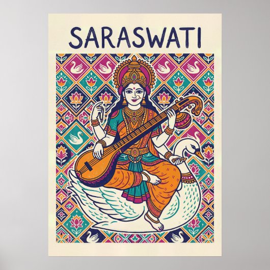 Saraswati V08 Poster (Voorkant)