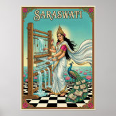 Saraswati V09 Poster (Voorkant)