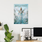 Saraswati V10 Poster (Thuiskantoor)
