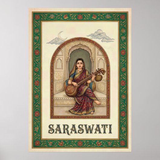 Saraswati V11 Poster (Voorkant)