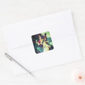 Saraswati Vierkante Sticker (Envelop)