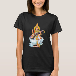 Saraswati Yoga Third Eye Isha Hindu Linga T-shirt