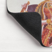 Saratheswae, hindoe godin van het leren muismat (Hoek)