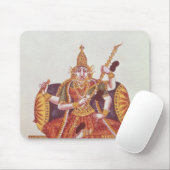 Saratheswae, hindoe godin van het leren muismat (Met muis)