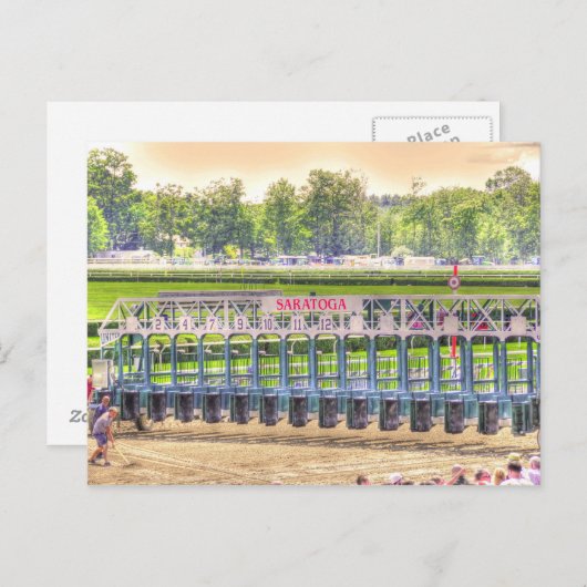 Saratoga 150 briefkaart (Voorkant / Achterkant)
