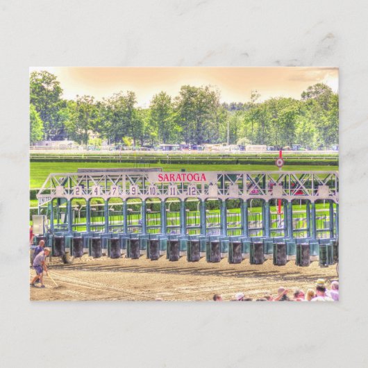 Saratoga 150 briefkaart (Voorkant)