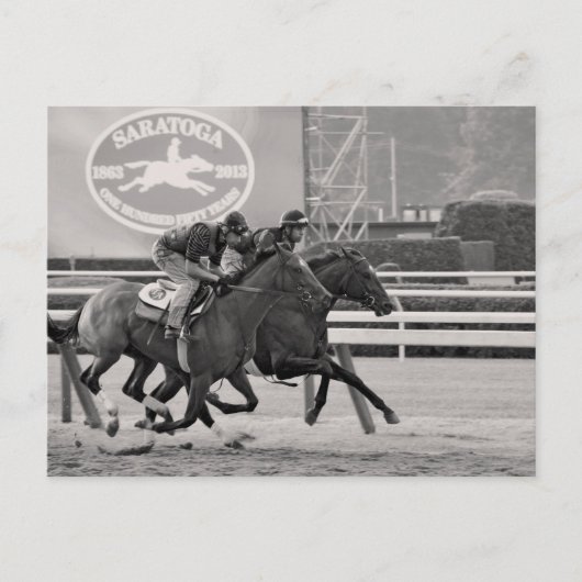 Saratoga 150-workouts briefkaart (Voorkant)