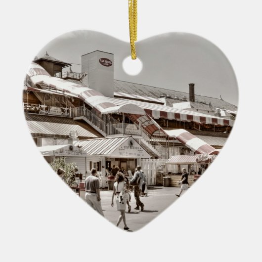 Saratoga 1864 keramisch ornament (Voorkant)