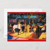 Saratoga Carousel Briefkaart (Voorkant / Achterkant)