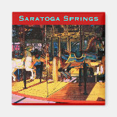 Saratoga Carrousel magneet (Voorkant)